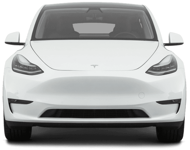 White Tesla Model 3