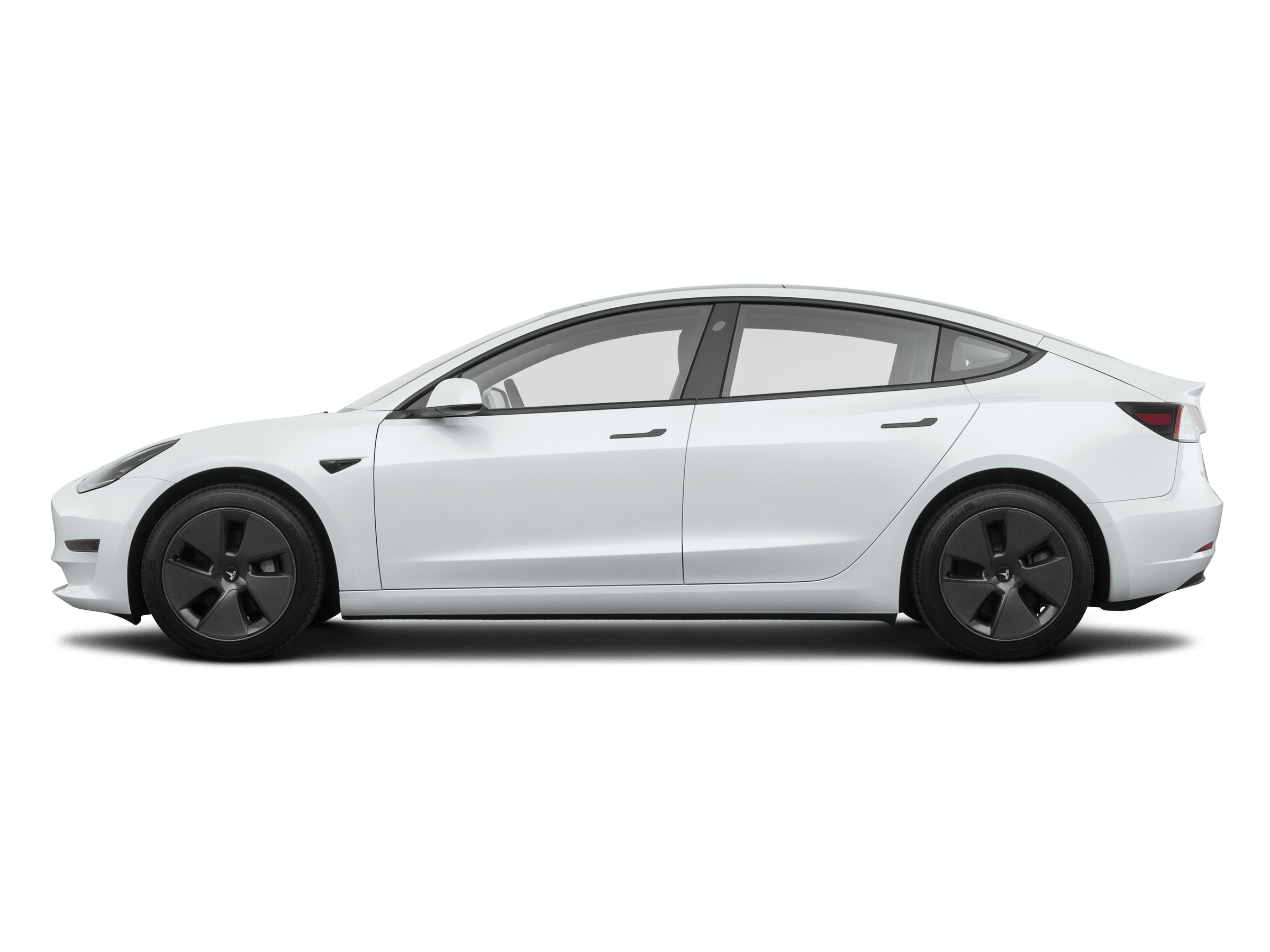 white Tesla Model 3